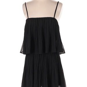 EXLURA Tiered Layered Black Romper size Medium